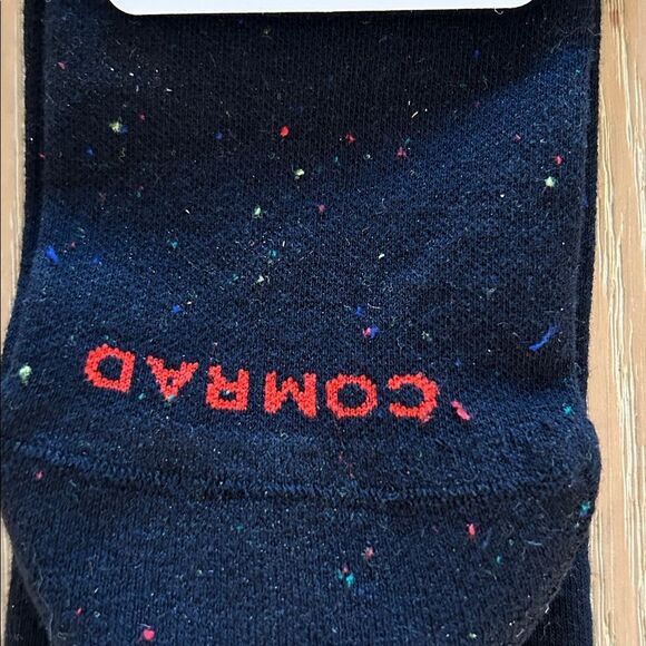 COMRAD Knee-High Compression Sock, Size Larges, multi speckle Black, NWT - Picture 8 of 8